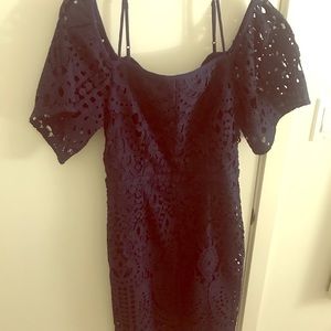 Cleasea28 Cold Shoulder Dress